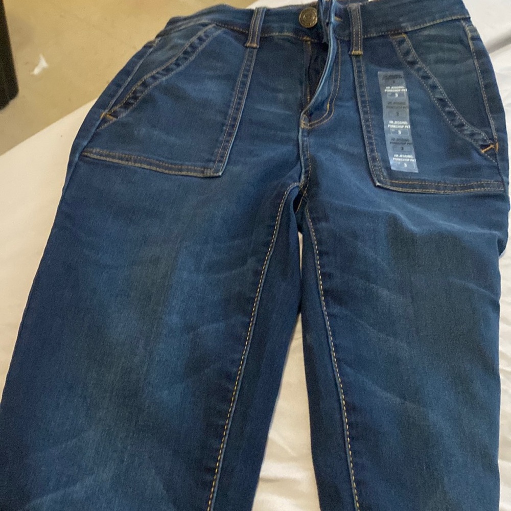 Size 3 high rise jeans. Brand New with tags